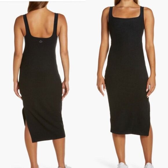 Beyond Yoga Dresses & Skirts - BEYOND YOGA Icon Space Dye Midi Dress, Dark Gray, Size Medium